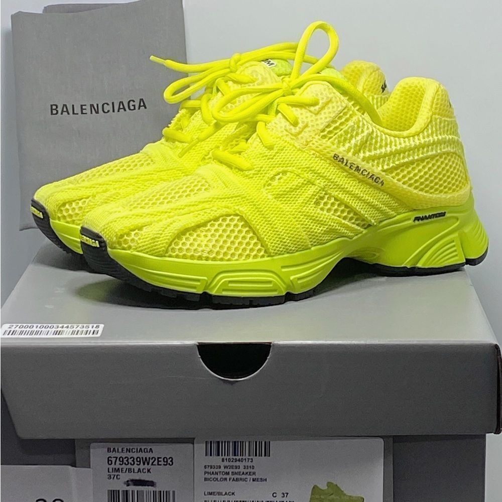 Balenciaga Phantom Low-Top Sneakers size 37 - Picture 11 of 13